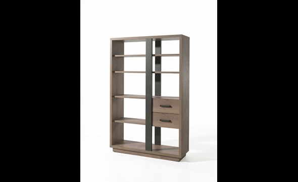 Roomdivider-2-tiroirs-Smash-decor-chene-halifax-tabac-125cm-Comodi-Living