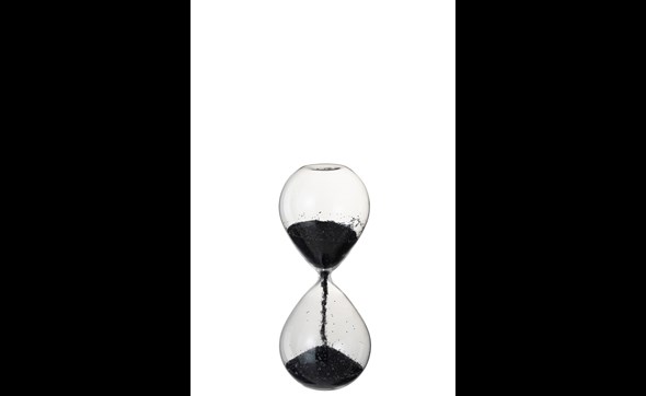 Sablier-perles-97632-verre-noir-medium-Jolipa