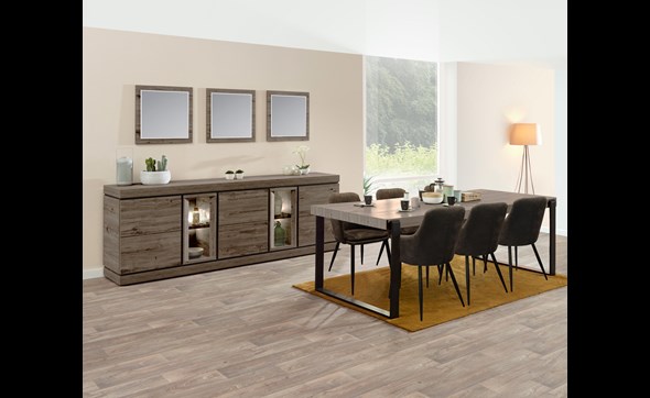 Salle-à-manger-Belluno-decor-chene-brun-foncé-K538-buffet-251cm-table-chaises-Dalma-Evan