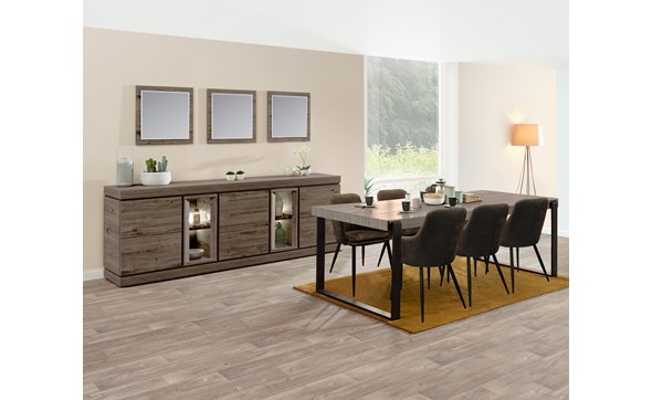 Salle-à-manger-Belluno-decor-chene-brun-foncé-K538-buffet-251cm-table-chaises-Dalma-Evan