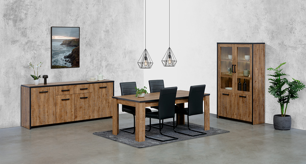 Salle-a-manger-Esther-decor-chene-industriel-Oosterlynck