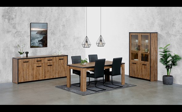 Salle-a-manger-Esther-decor-chene-industriel-Oosterlynck