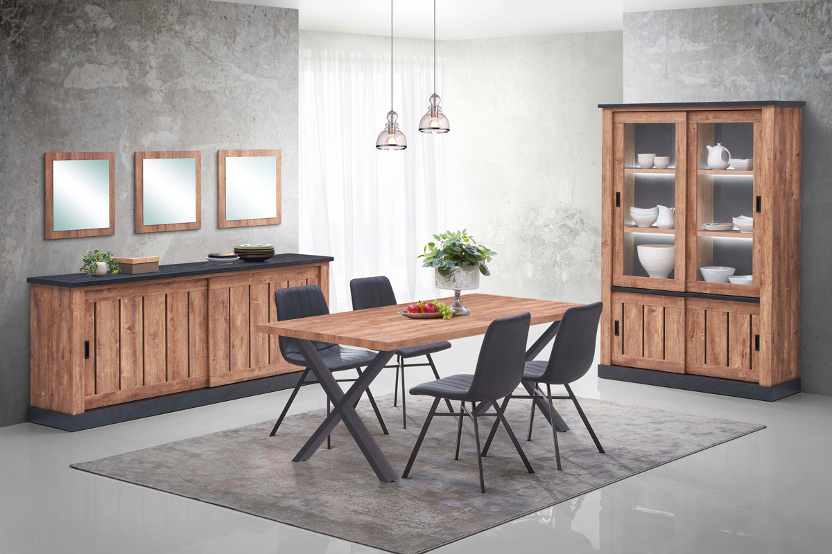 Salle-a-manger-Etienne-tableX-decor-bois-industrial-oak-Oosterlynck