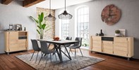 Salle-a-manger-Garden-chene-massif-placage-brut-brosse-metal-noir-finitions-metal-353-table-Lilas-Gi