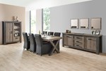 Salle-a-manger-Mali-decor-bois-brun-fonce-aspect-acier-K538-Meubar