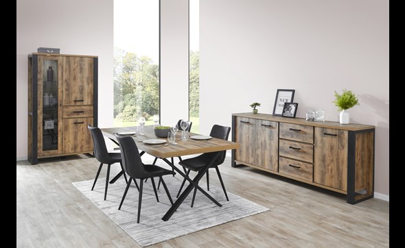 Salle-a-manger-Onno-decor-tropix-table-pied-X-Bauwens-GBO