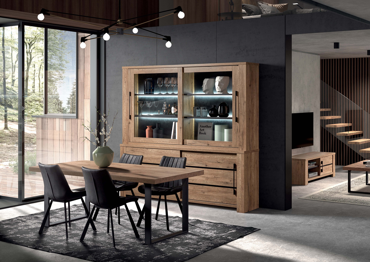 Salle-a-manger-Otto-decor-scarlet-oak-Bauwens-GBO