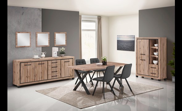 Salle-a-manger-bar-Elegance-decor-bois-chene-canada-oak-Oosterlynck