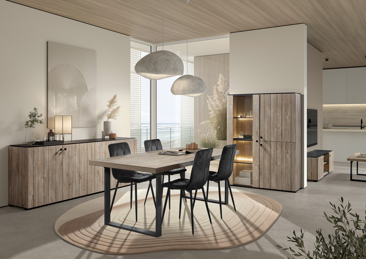 Salle-a-manger-eclairage-Tommy-decor-bois-each-oak-GBO