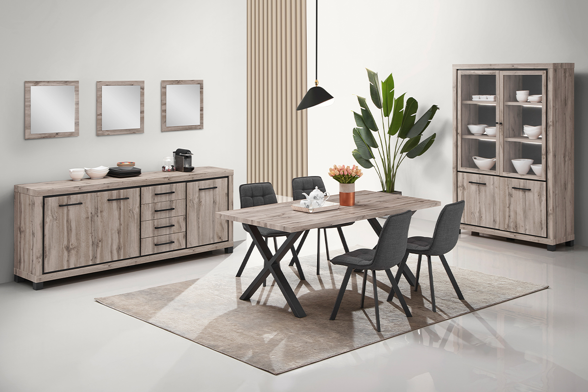 Salle-a-manger-vitrine-Elegance-decor-bois-chene-canada-oak-Oosterlynck