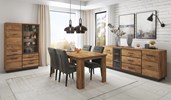 Salle-a-manger-woonkamer-Pascal-melamine-castel-oak-sparrow-vitrine-sans-eclairage-Dullaert