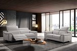 Salon-Argento-canape-3-places-2-relax-electriques-canape-2-places-cuir-royal-1025-grigio-bianco-pieds-titanio-scuro-Diva-Divani