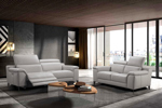 Salon-Argento-canape-3-places-2-relax-electriques-canape-2-places-cuir-royal-1025-grigio-bianco-pieds-titanio-scuro-Diva-Divani
