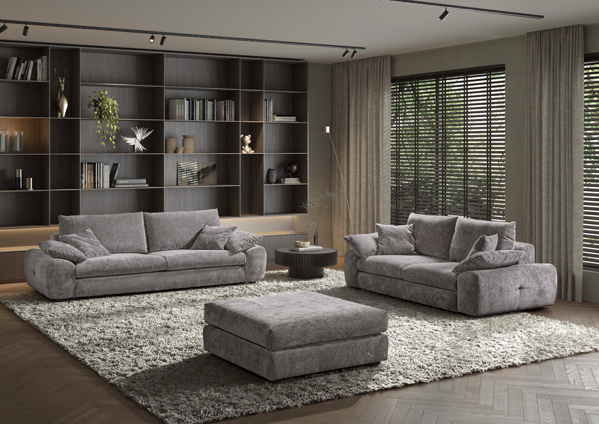 Salon-Ayana-tissu-2511-+-2011-+-7100---D,-moncler-Silver-Comodi-SofaL
