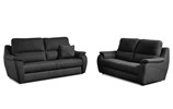 Salon-Caldas-canapé-3-places-canape-2-places-cuir-Consul-Topic-Azurro-fond-blanc-Hima