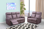 Salon-Carlos-tissu-rhino-marron-canapes-3RR-2-places-relax-electrique-Comodi-Sofa