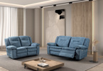 Salon-Eternity-relax-electrique-tissu-bleu-Comodi-Sofa