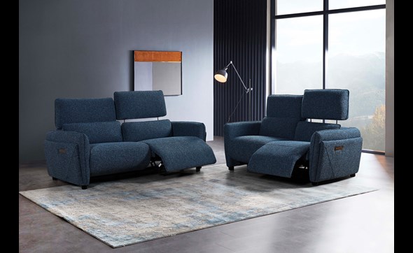 Salon-relax-Markle-25EE+2EE-tissu-chanel-bleu-Comodi-Sofa
