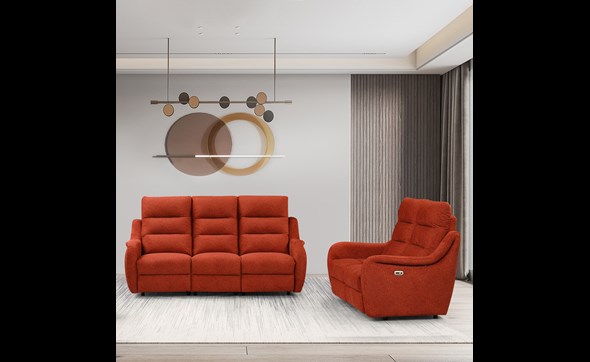 Salon-relax-Mitira-tissu-brique-Comodi-Sofa