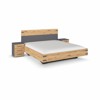 Set lit chevet 3 tiroirs-180x200-Nevada-0N64-AC176-chene artisan-gris metallique-01-Rauch