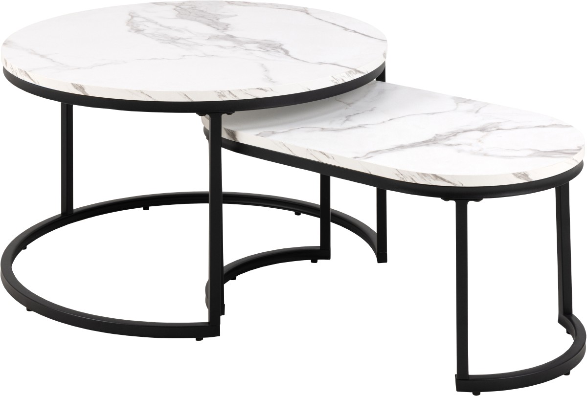 Set table de salon-Spiro-98870-Marbre blanc-01-Actona