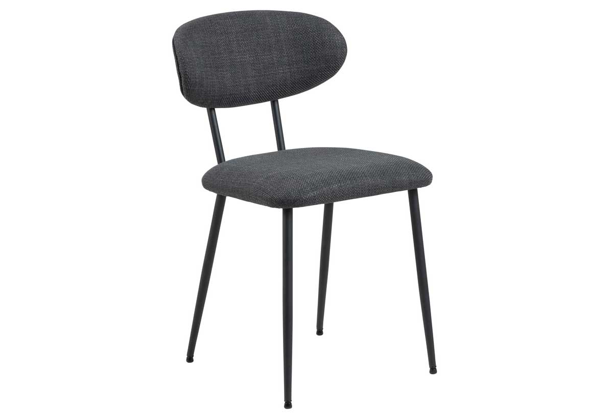 Set-2-chaises-Denise-100513-tissu-fabric-dark-grey-front-Actona