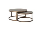 Set-2-tables-appoint-Bloomingville-7523-oak-metal-brushed-gold-92cm-Richmond