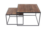 Set-2-tables-appoint-Quinn-3920-bois-recycle-metal-65cm-Rousseau