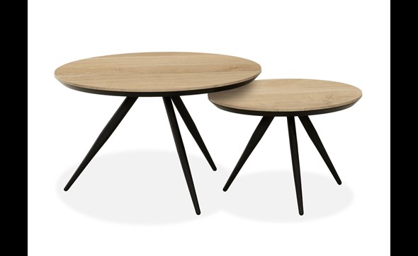 Set-2-tables-de-salon-Hayley-lamulux-melamine-fresh-oak-Maxfurn