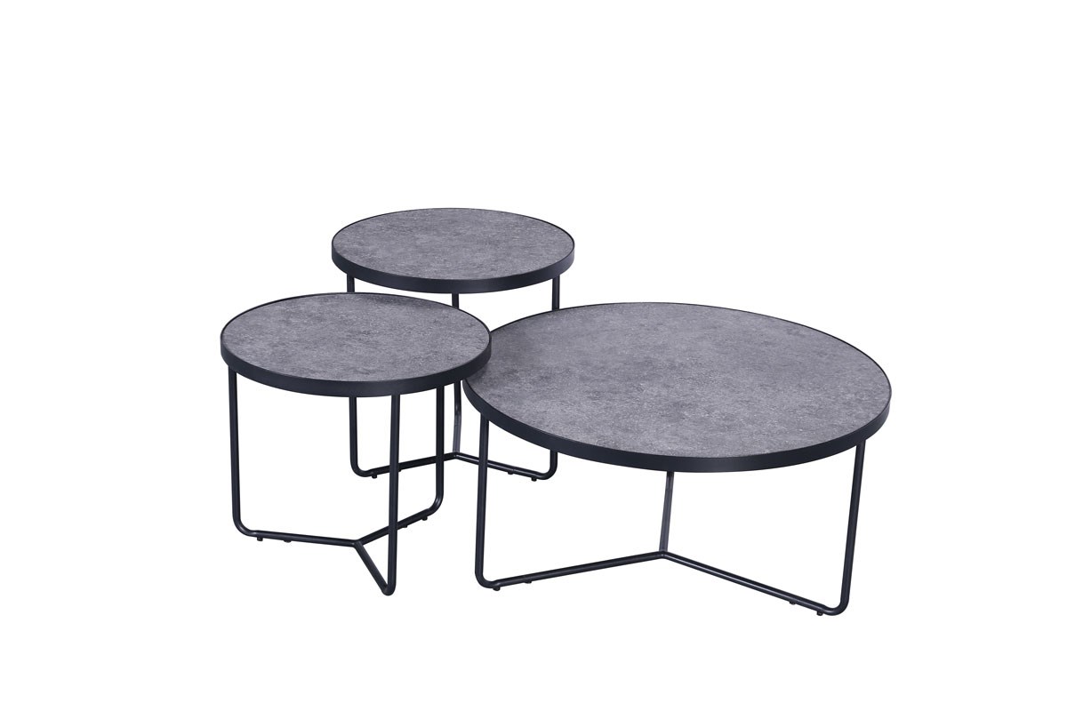 Set-3-tables-appoint-Ronda-BNF-315-decor-beton-metal-noir-80cm-Poldimar
