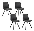 Set-4-chaises-4489_44-simili-cuir-noir-Zijlstra