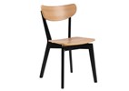 Set-de-2-chaises-Roxby-85660-chene-pieds-bois-noir-PIECE-Actona