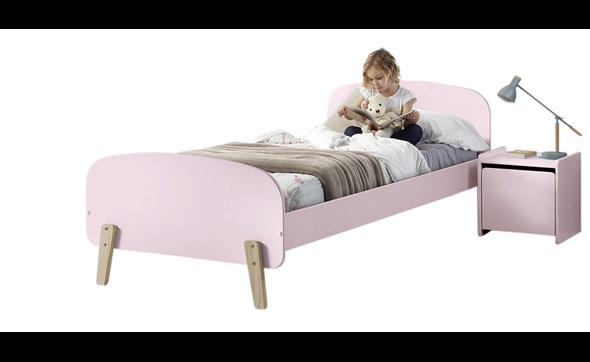 Set-lit-1-personne-1-chevet-KICO0113-Kiddy-13-pastel-pink-Vipack