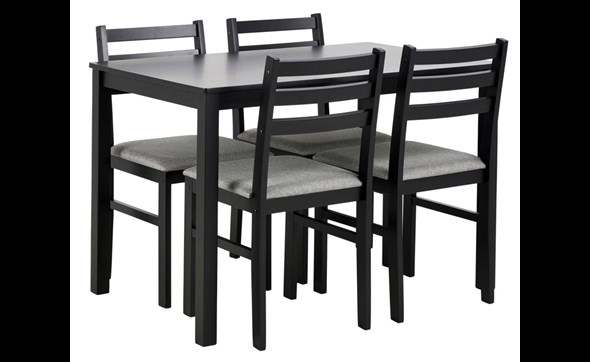 Set-table-chaises-MDF-noir-side-Actona