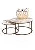 Set-tables-de-salon-Fusion-56597-60-80-SB-ceramic-blanc-Henders-Hazel