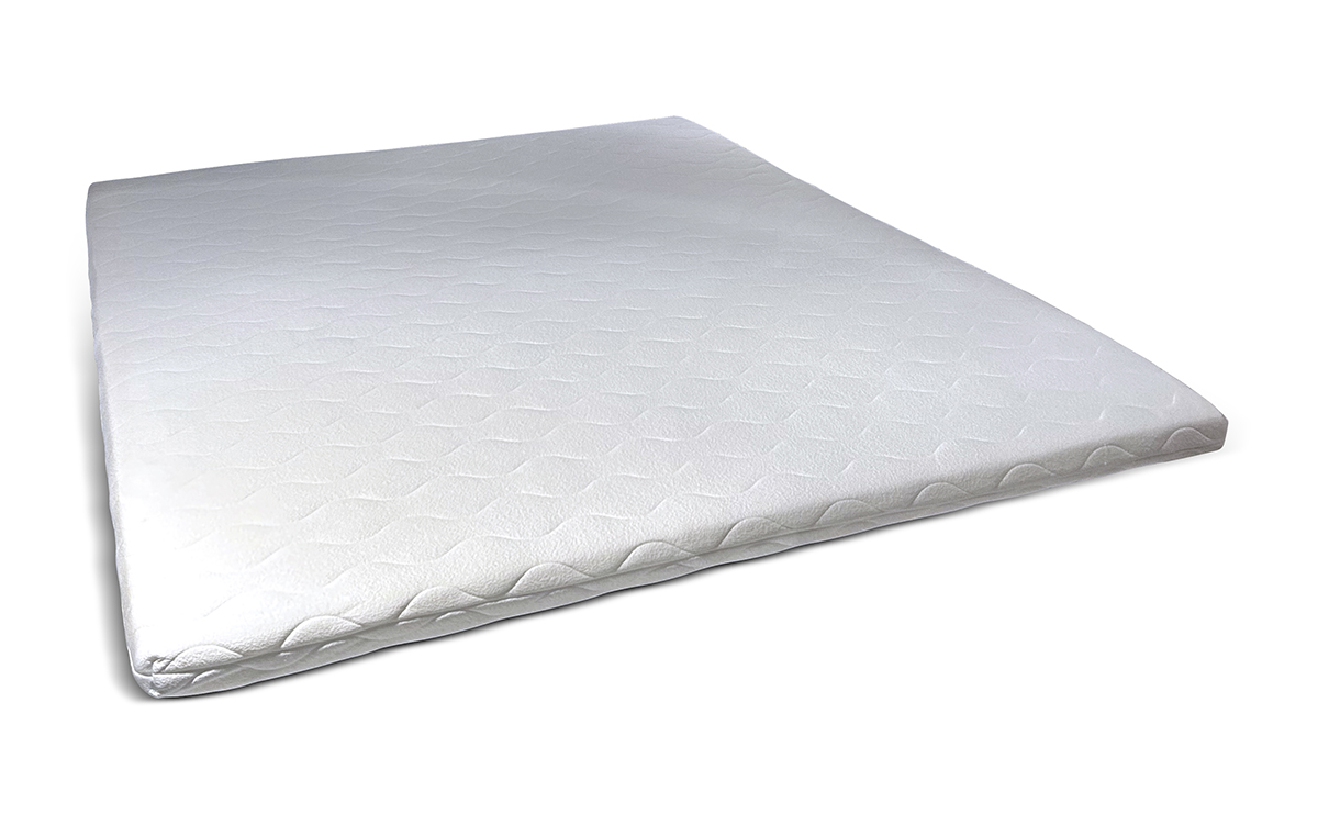MiaSuite Memory Foam Topper 180x200 Cm – 3 Cm Hoch, Mit Aloe Vera Bezug, Orthopädisch & Als Medizinprodukt Zertifiziert