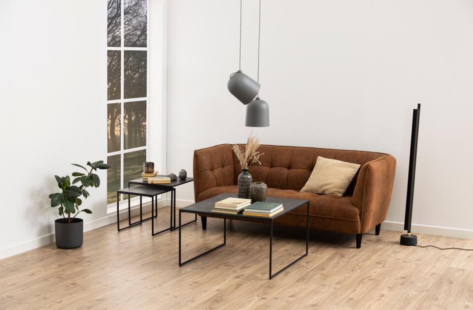 Table de salon - Infinity - 88215 -marble Black -Actona-Ambi-