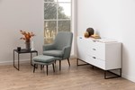 Table de salon - Infinity - 88546 -marble Black -Actona-Ambi-