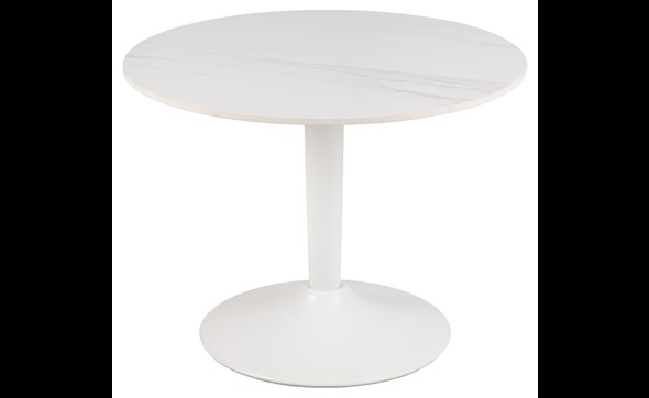 Table de salon Ronde -Malta-22713 -Ceramique Blanc-01-Actona