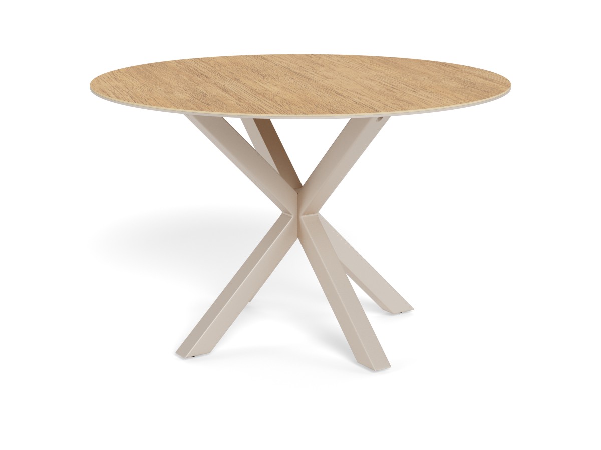 Table ronde 119cm-Heaven-24952-Wild oak-Pied gris-01-Actona