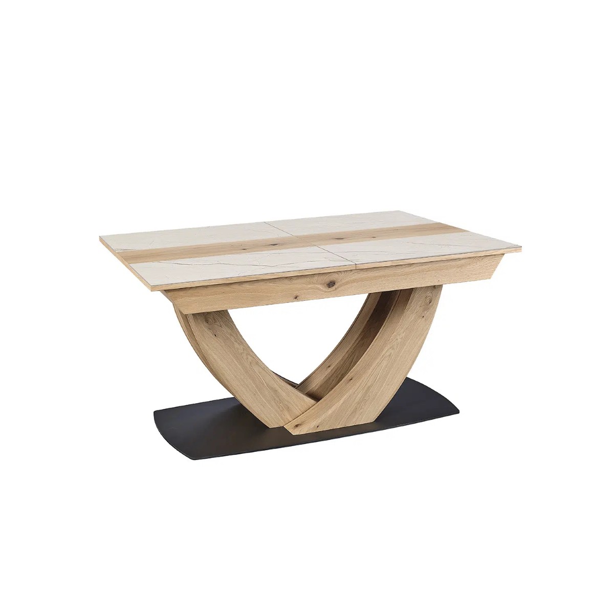 Table-160-Minerale-210900-chene brosse-ceramique beige-01-Girardeau