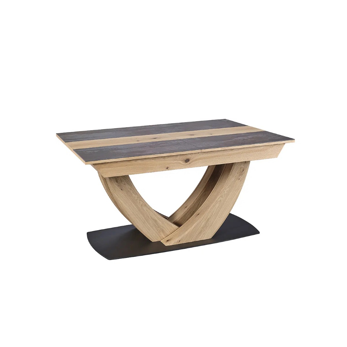 Table-160-Minerale-210901-chene brosse-ceramique brun-01-Girardeau