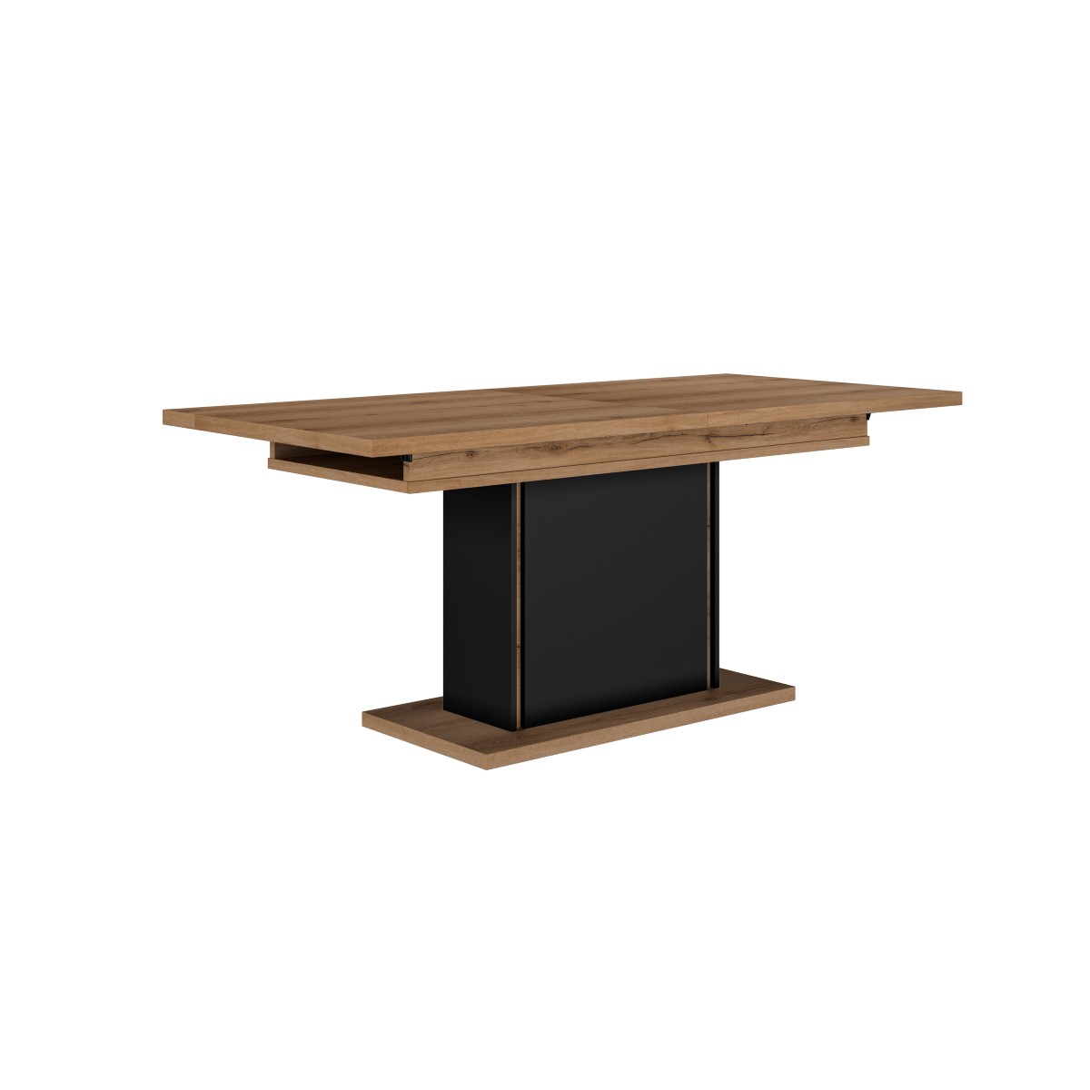 Table-160cm-Otello-1J3D090-Noir-01-Gautier