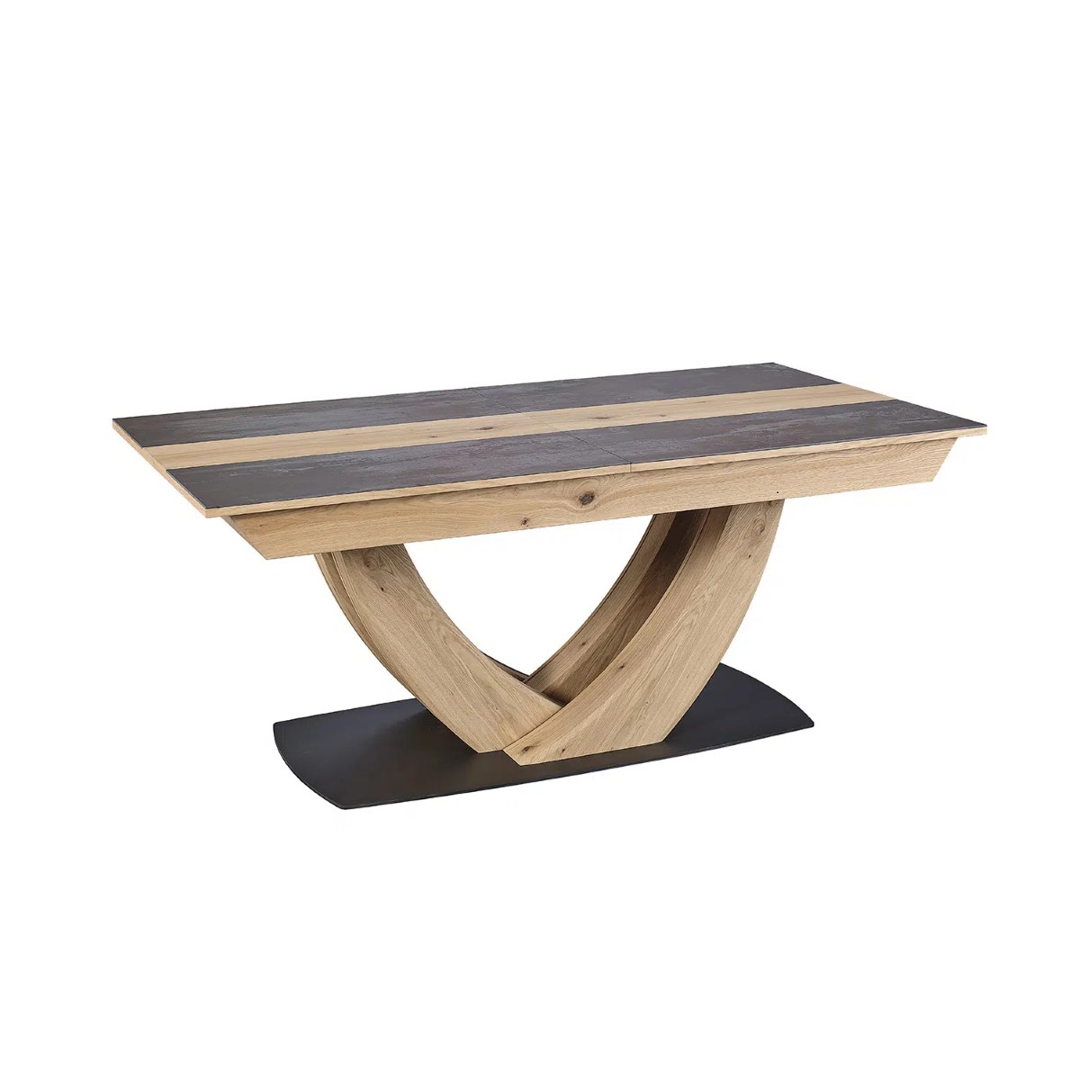 Table-190-Minerale-210911-chene brosse-ceramique brun-01-Girardeau