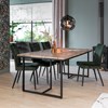 Table-6077-G890-teck-160cm-ambi-Pro-Furn