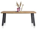 Table-Arizona-40876-decor-chene-massif-placage-blanc-plateau-bois-210cm-front-Habufa