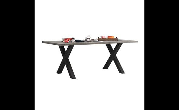 Table-Baxter-decor-bois-anthracite-200cm-N°60-Sciae