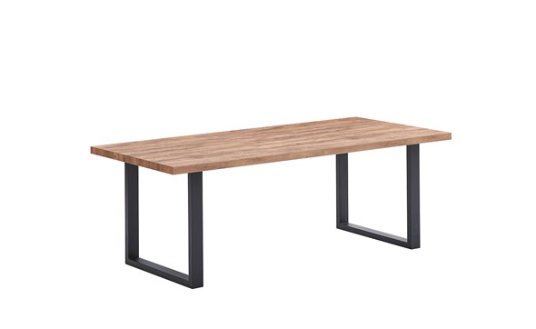 Table-Estrella-pied-U-decor-bois-industrial-oak-noir-220x95-Oosterlynck
