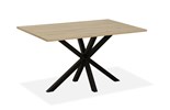 Table-Kent-coloris-fresh-oak-pieds-noir-Maxfurn