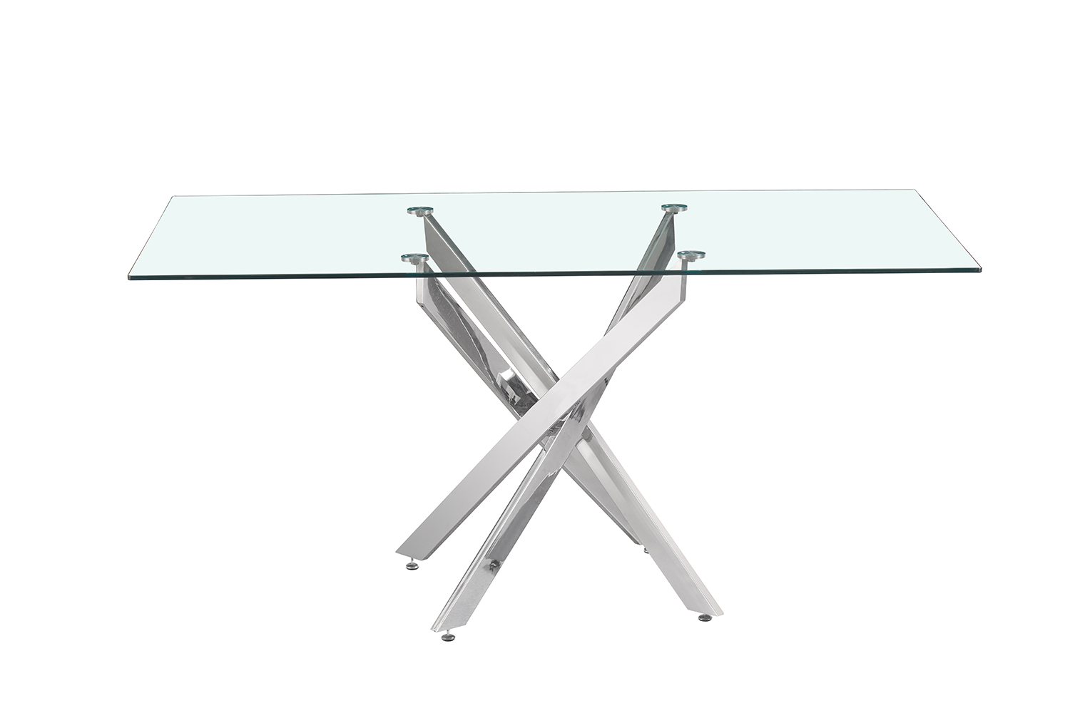 Table-Lasi-50116-verre-pieds-chromes-160cm-Rousseau-01